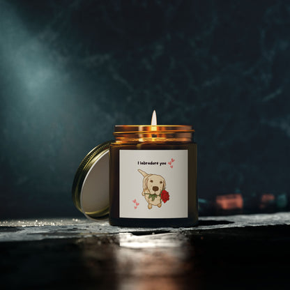 Labrador / Dog Themed Adorable Scented Candles (4oz, 9oz)