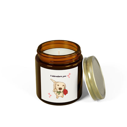 Labrador / Dog Themed Adorable Scented Candles (4oz, 9oz)