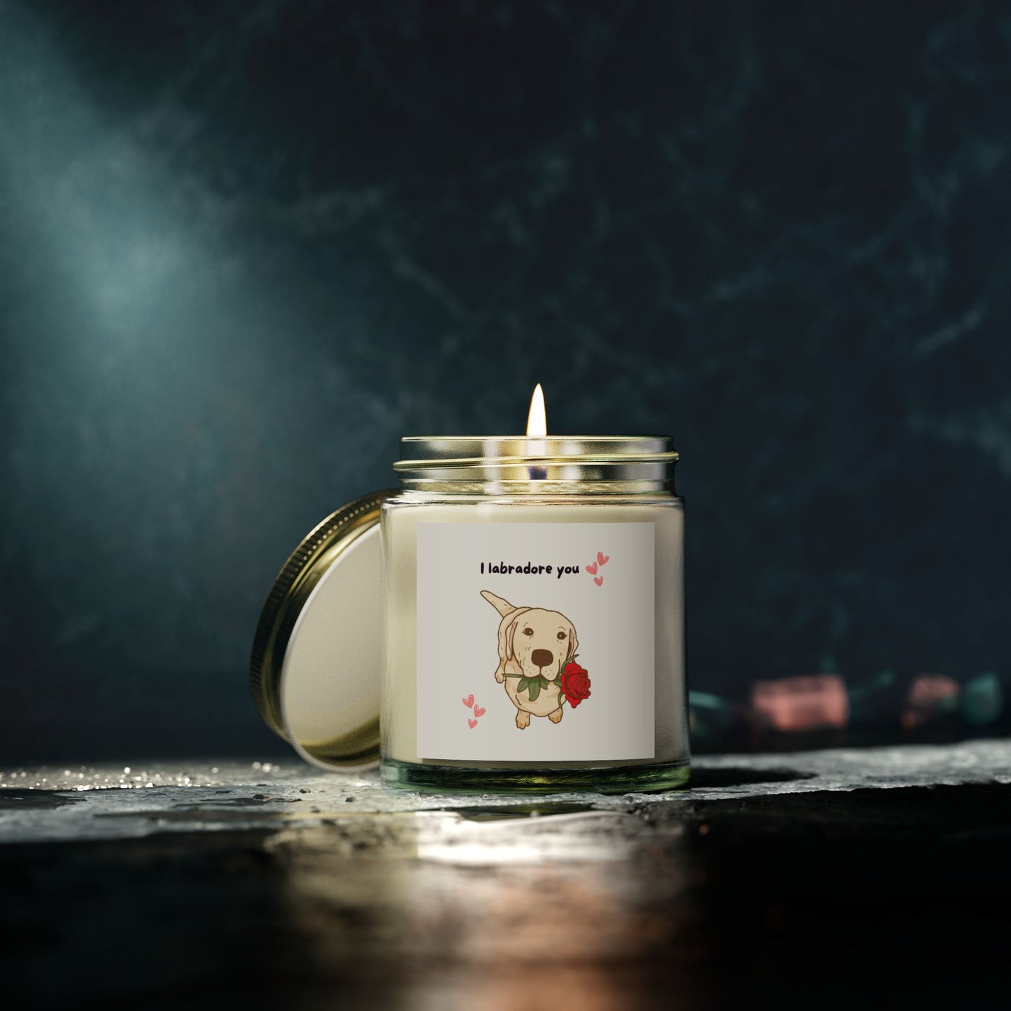 Labrador / Dog Themed Adorable Scented Candles (4oz, 9oz)