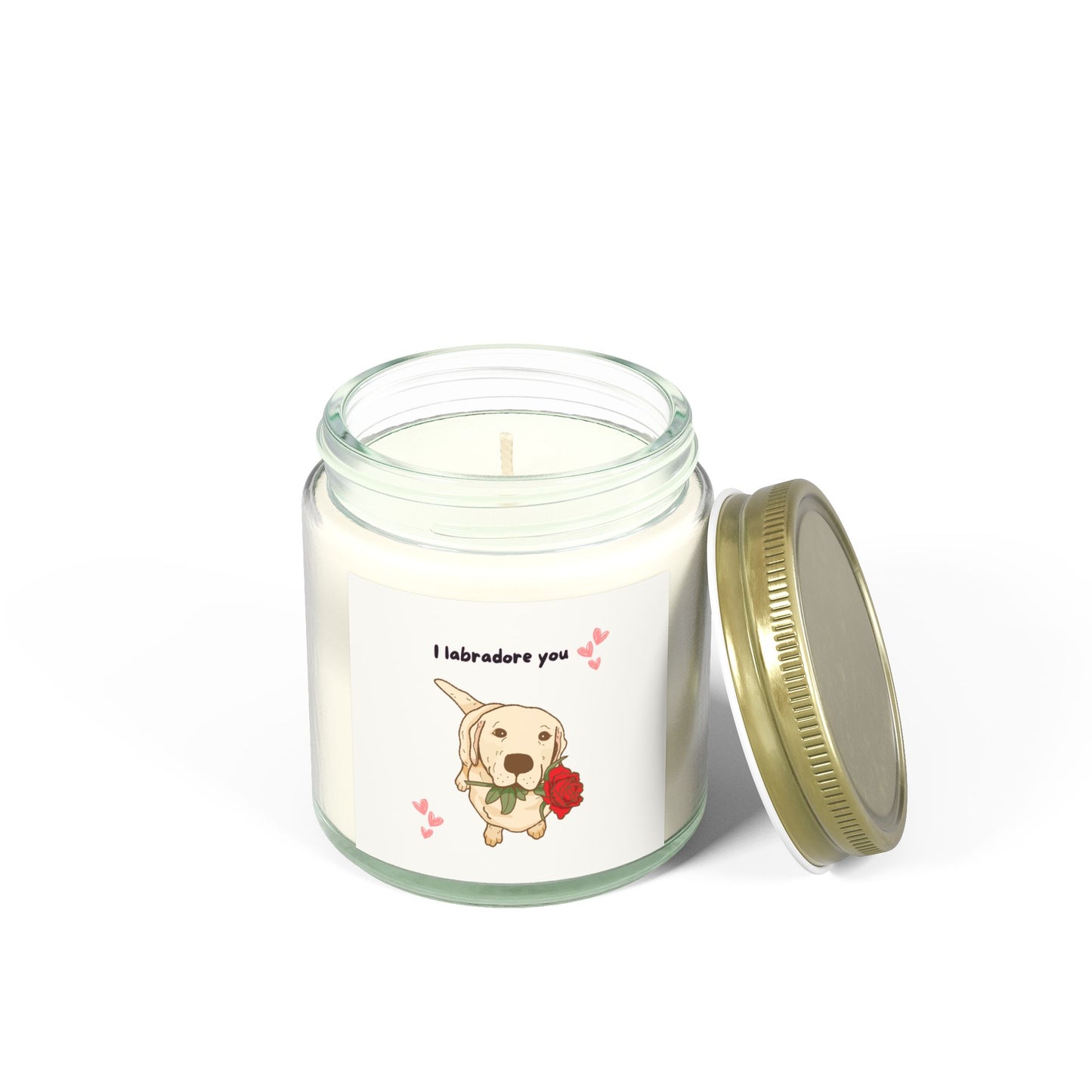 Labrador / Dog Themed Adorable Scented Candles (4oz, 9oz)